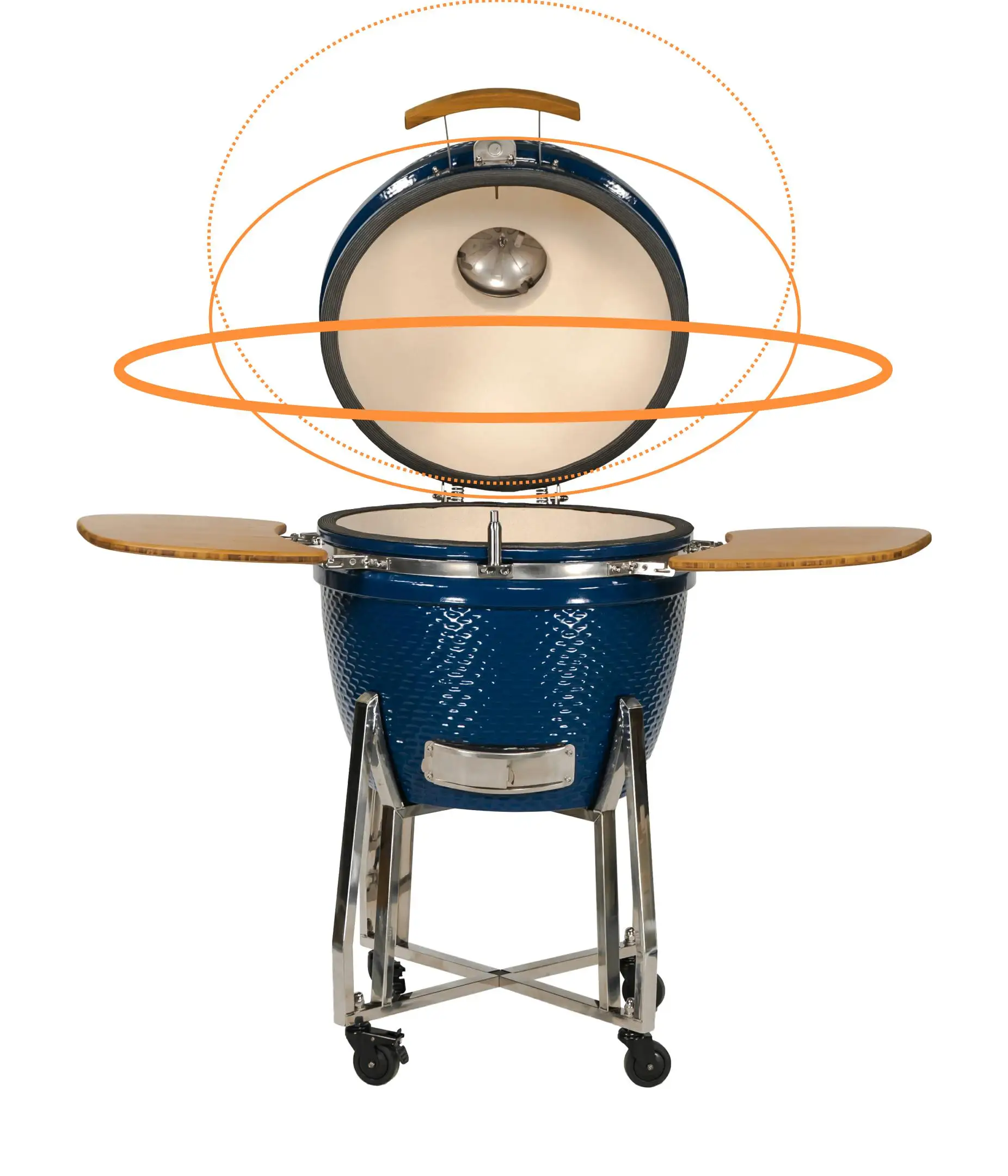 WUXIMY Hot-selling Kamado XXL Big Egg Kamado Grill charcoal smoker/pellet grill for garden