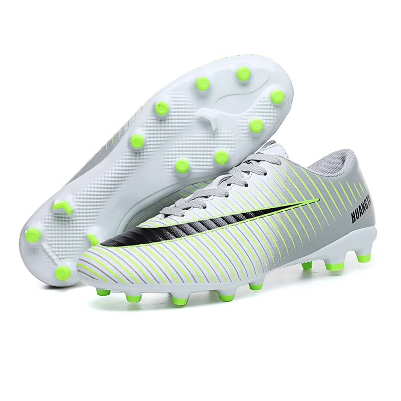 Indoor Student Training Shoes Non-slip Wear-resistant Football Boots Youth Low-cut Soccer Shoes Men OEM Accept Beautiful 1 Pair