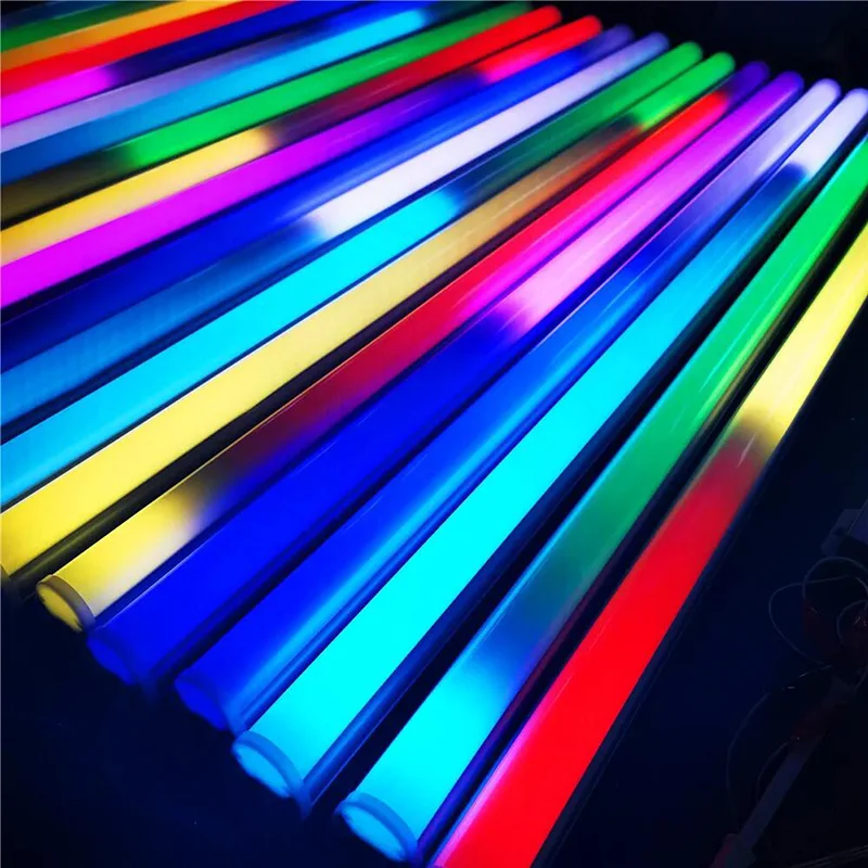 Hurdle Lampled Digital Tube RGB DMX 24V Waterproof LED 80 IP65 24 Round Diffuser Tube for Led Diameter 80 100 Foot Led Lights