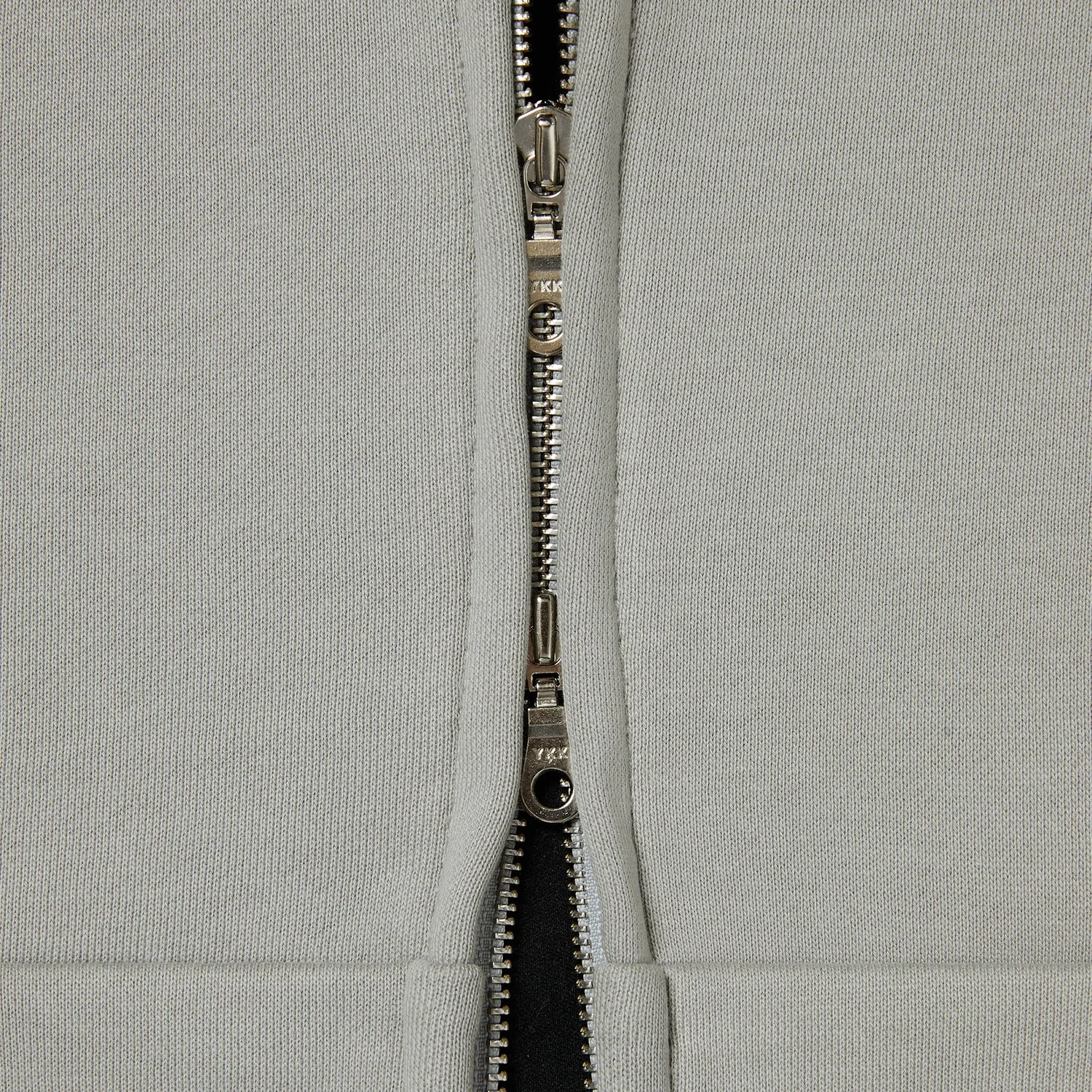 custom logo high quality essentials 100% cotton fleece zipper hoodie boxy fit heavyweight cropped full zip up hoodie