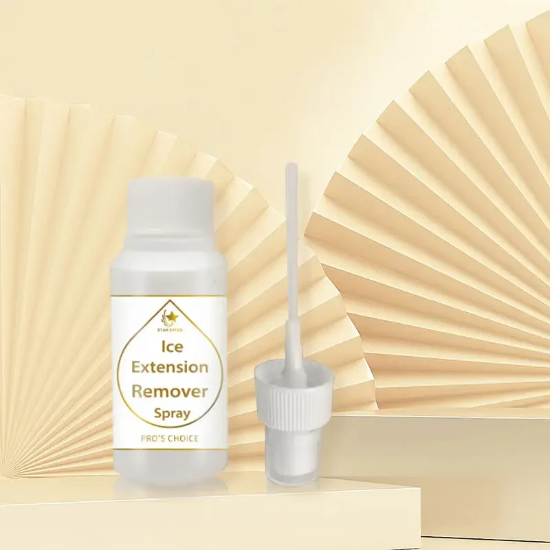 Ice Hair Extension Glue Gel Kit for Cold Bonding Hair Extension Four Bottle Kit