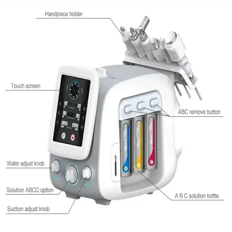 Top Selling face skin ems mesotherapy beauty nova skin microdermabrasion skin care bubble cleaning bubbling