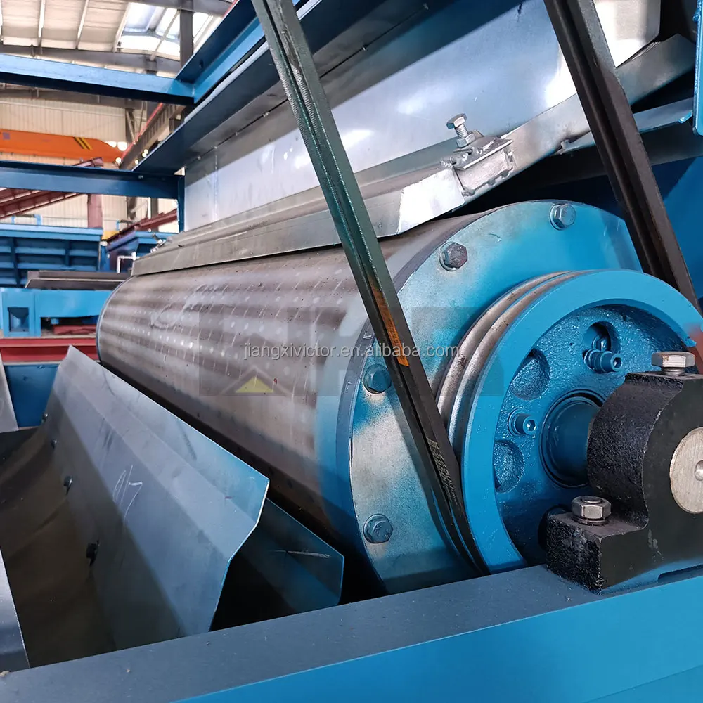 3-roller High Intensity Permanent Dry Magnetic Roll Separator for Ilmenite/zircon/tin ore separation