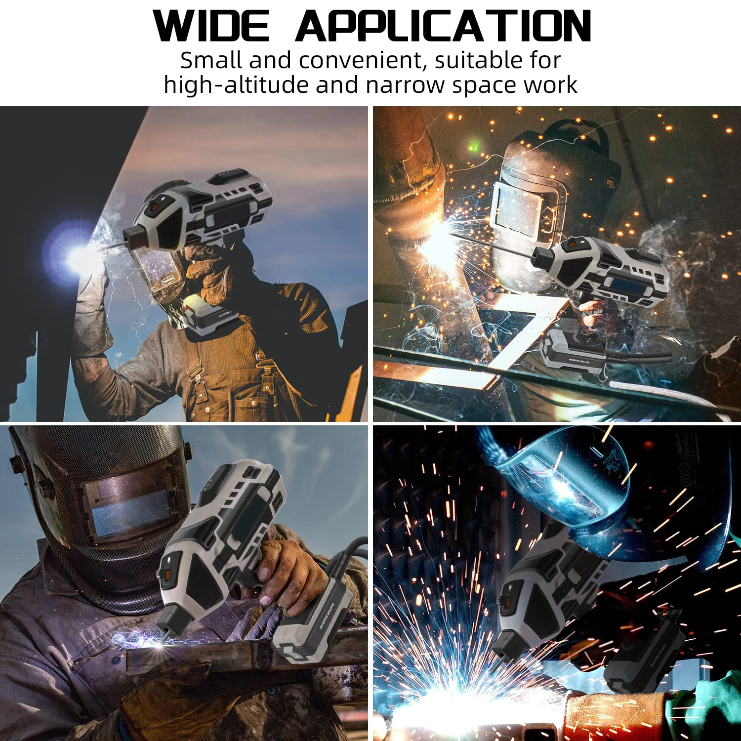 220V DIY Portable Stick Welding Machine Mini Hand Held MMA Welder for Hardware Owner E-Commence