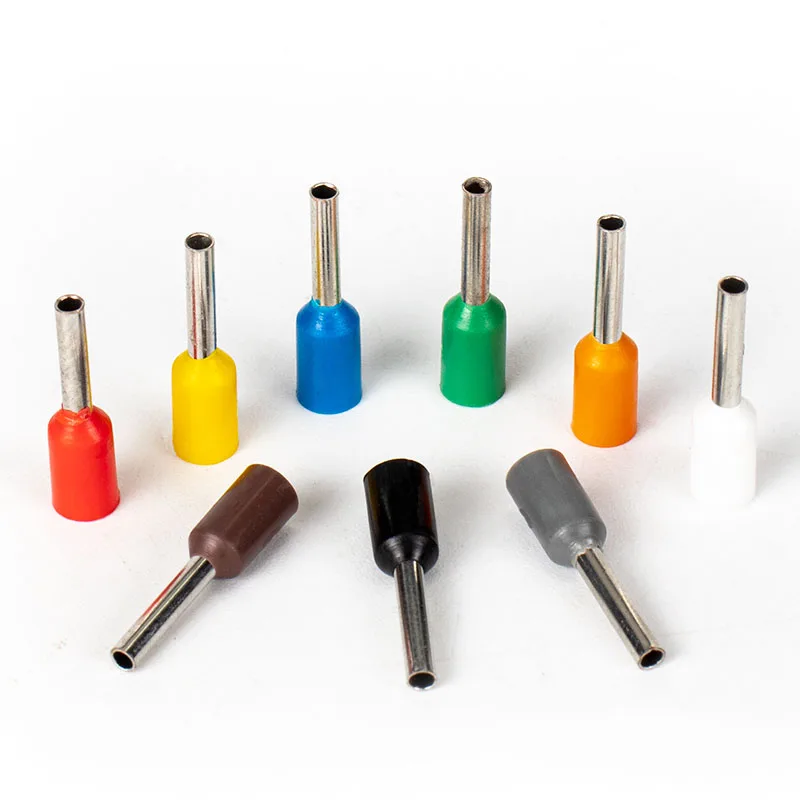 Концевая клемма для шнура, концевой разъем, изолированные обжимные наконечники для проводов
