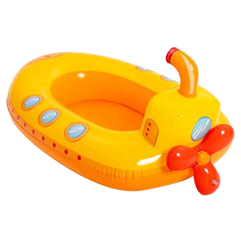 Inflatable floating row aircraft swimming pool swimming inflatable swimming circle small aircraft floating on the water