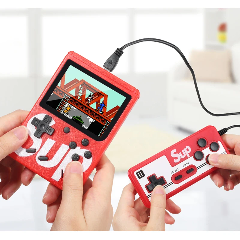 400 in 1Retro Portable Mini Handheld Game Console 1020mAh Battery 3.0 Inch Color LCD Kids Color Game Player Built-in 400 games