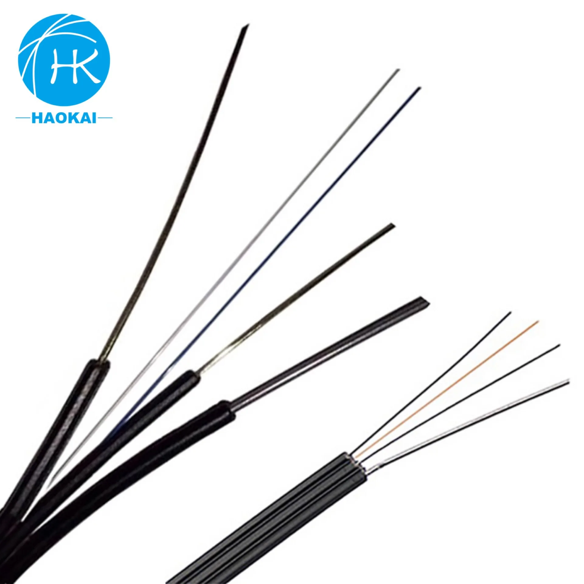 Самоподдерживающийся одномодовый волоконно-оптический кабель Butterfly Gjyxfch Ftth Flat Drop