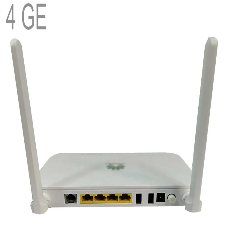 Подержанное волокно Onu двухдиапазонный 2,4G 5G Ont Eg8145X6 4Ge + 1 горшок + 1USB + Wifi Ftth Gepon Gpon Ont для сетевых устройств Huawei