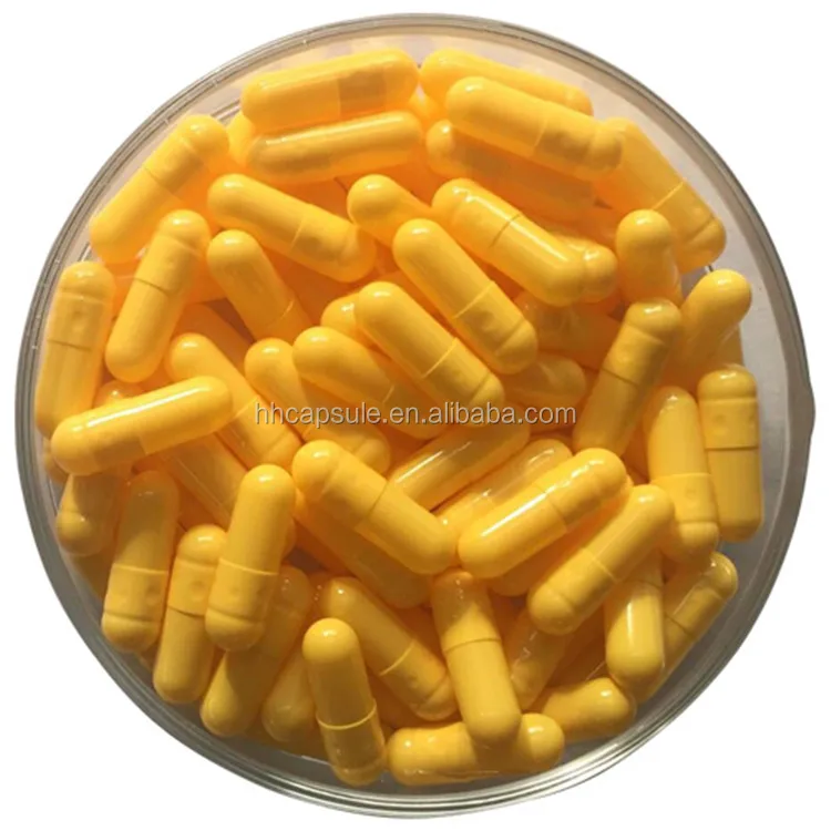 bule-white empty hard gelatin capsule