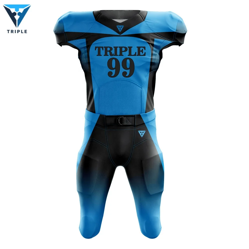 Factory wholesale high quality custom logo sublimated american football jersey uniforms