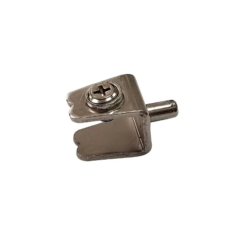 Glass door clamp Nickel iron glass clamp Bathroom glass fixture Universal hardware accessories