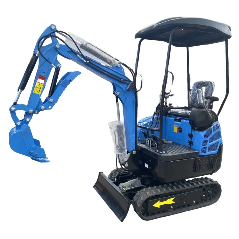 1500KG small excavator mini excavators cralwer mini digger for sale