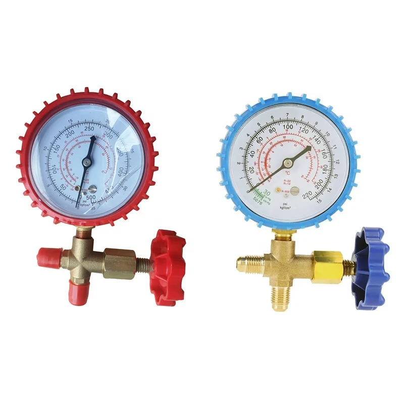Air Conditioner refrigeration car manifold gauge set low side pressure gauge meter