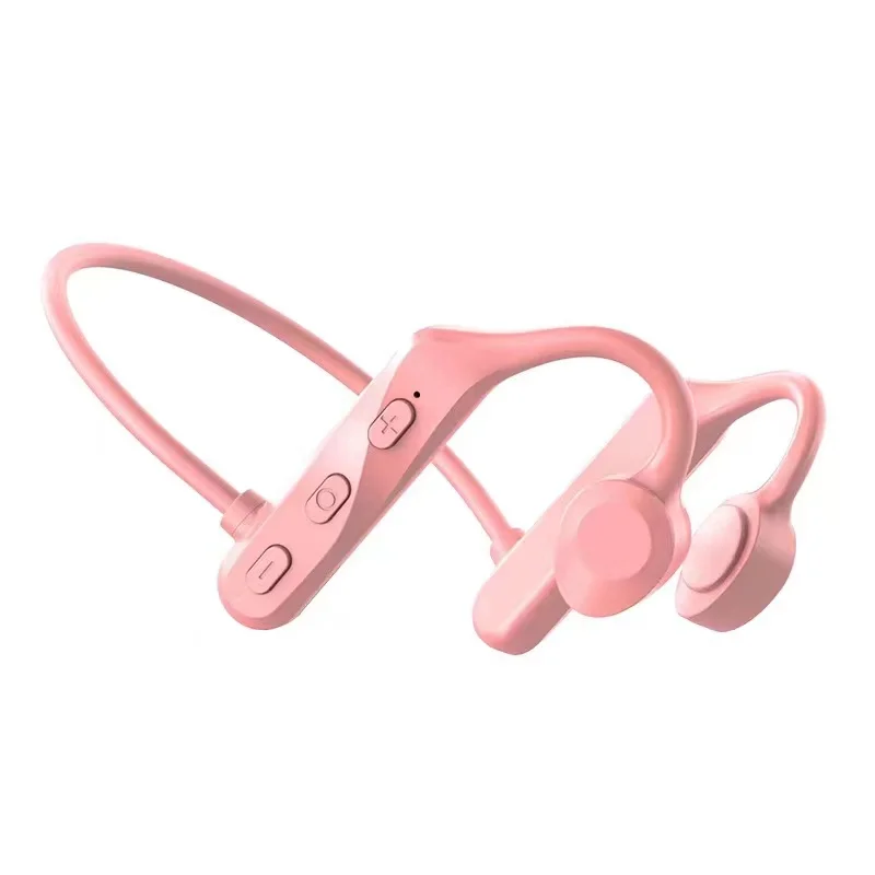 Wireless Bone Conduction Headphone Earphone Painless Headset Sport Ear Hook
