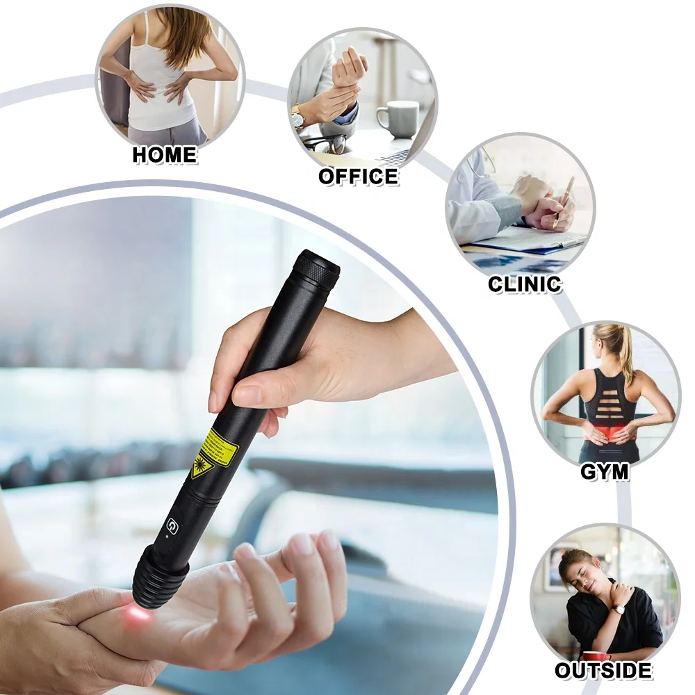ZJZK dropshipping supplier 500mW 8080nm laser pointer acupuncture pen to stop smoking drinking reduce pain