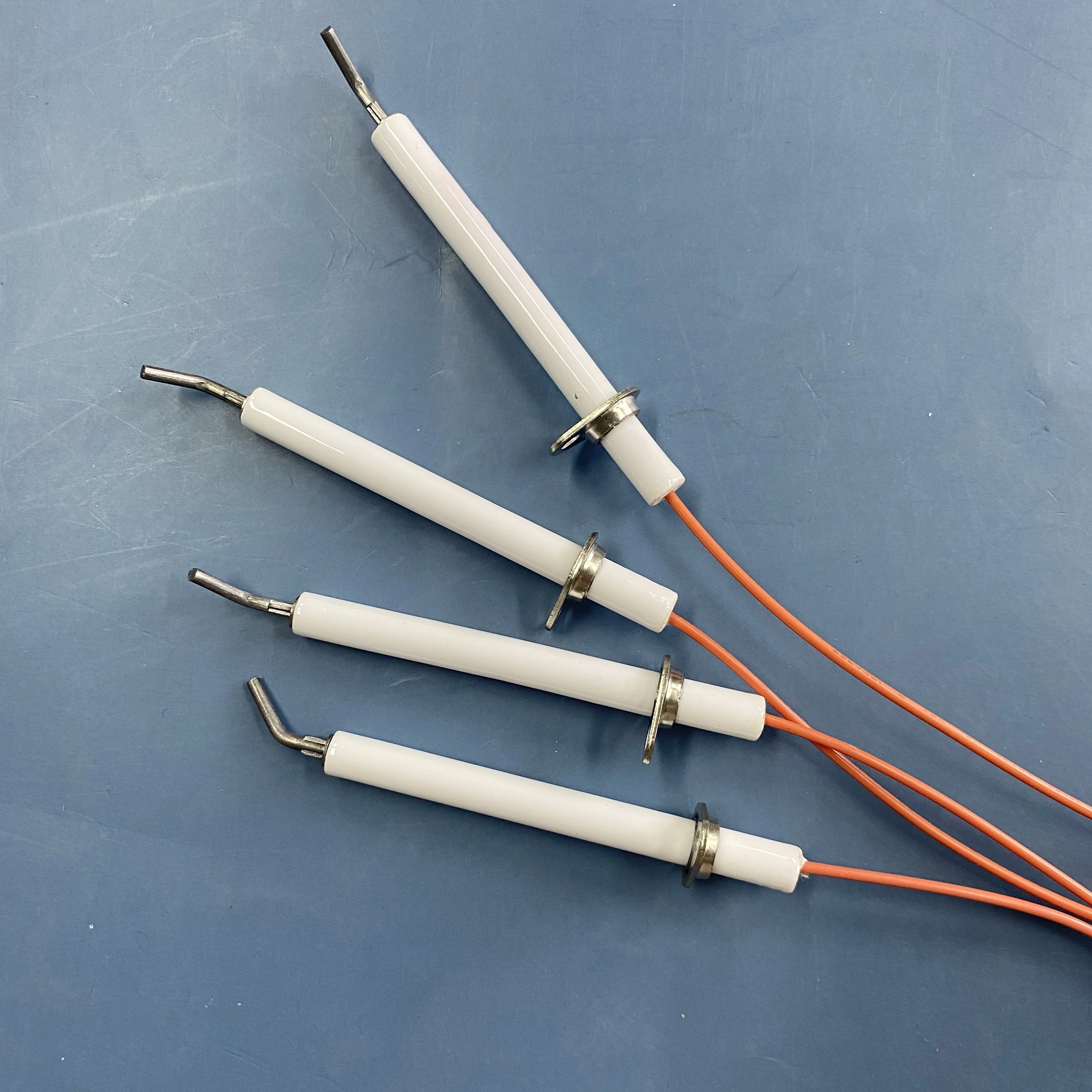 Glazed ceramic Spark ignition electrode flame sensor boiler ignition electrode