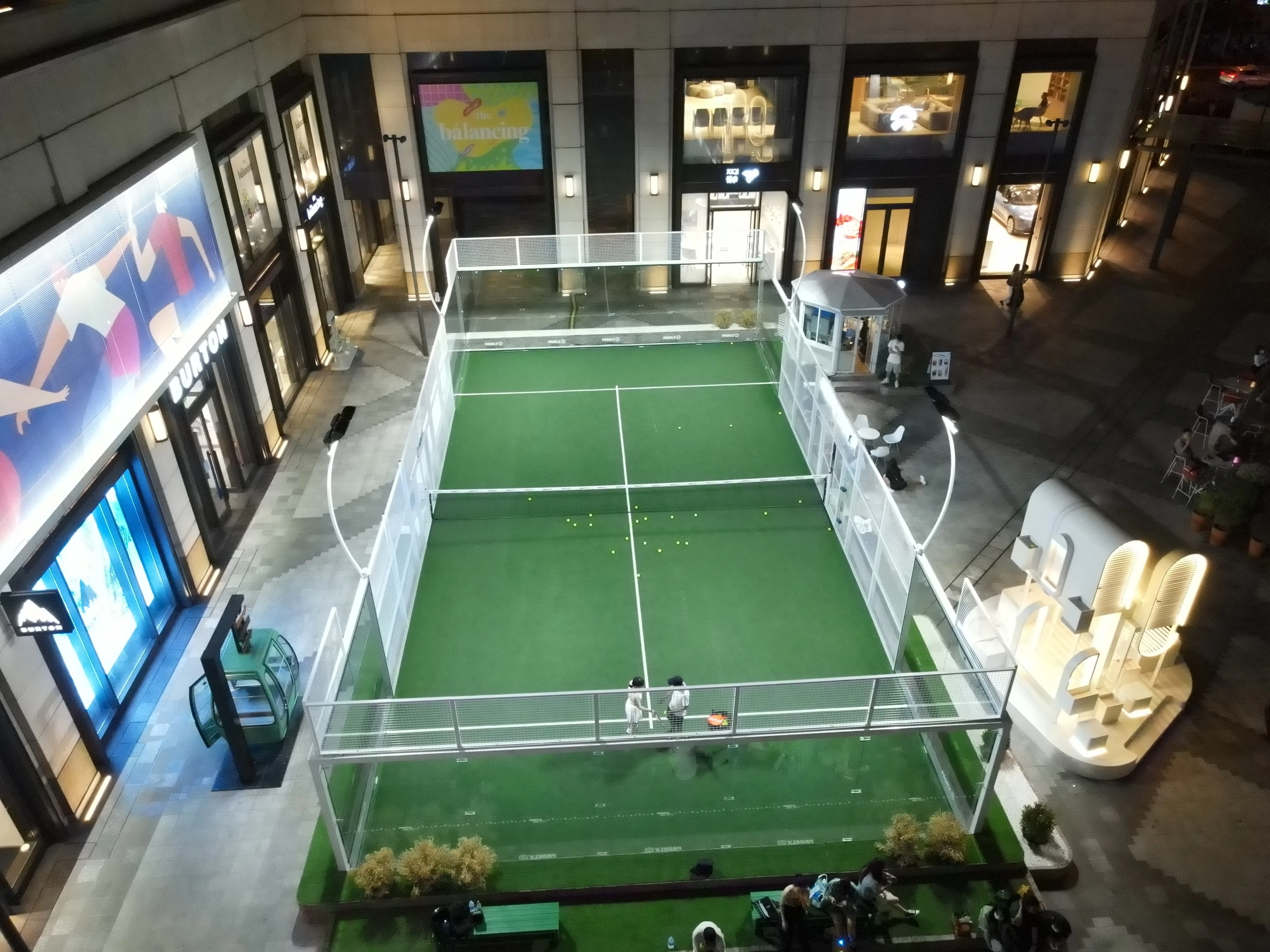 canchas de padel 2022 Custom New Design Hot Sale Padel Tennis Court