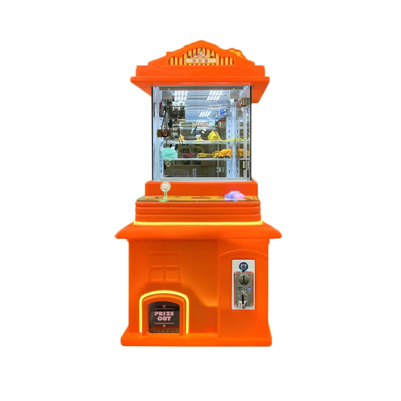 Amusement Metal and Plastic Coin Pusher Coin Operated Capsule Vending Machine  Game claw machine fillers 3 inch