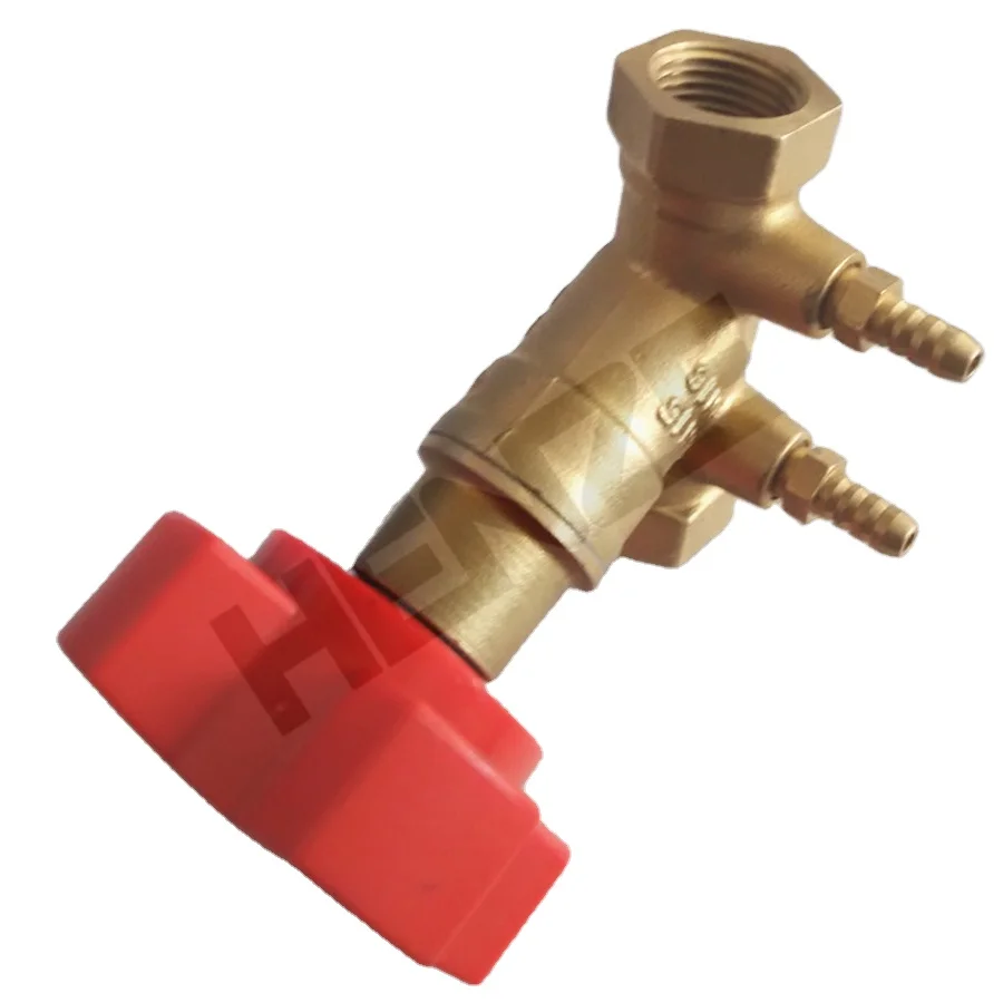BSP, NPT Female Threaded Brass Balancing Valve PN10, PN16