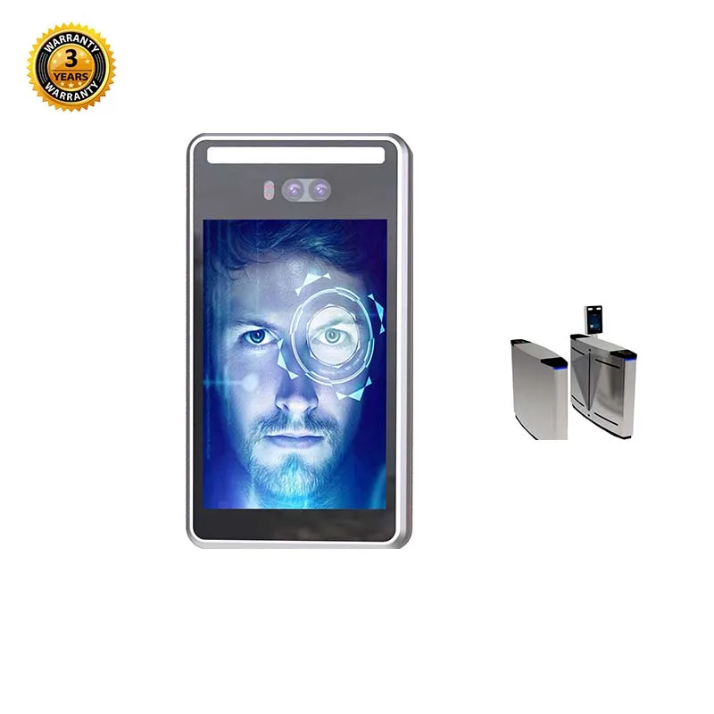 Support Wifi and bluetooth gate open face recognition door access control