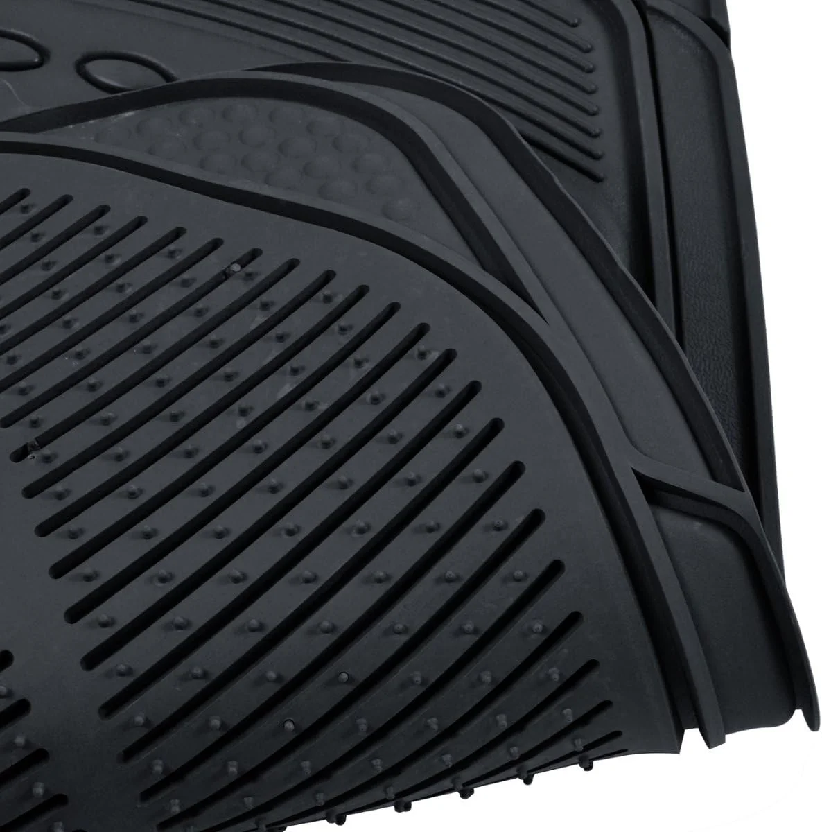 Waterproof Universal Fit Car Floor Mats Anti-Slip All Weather Rubber Car Floor Mats