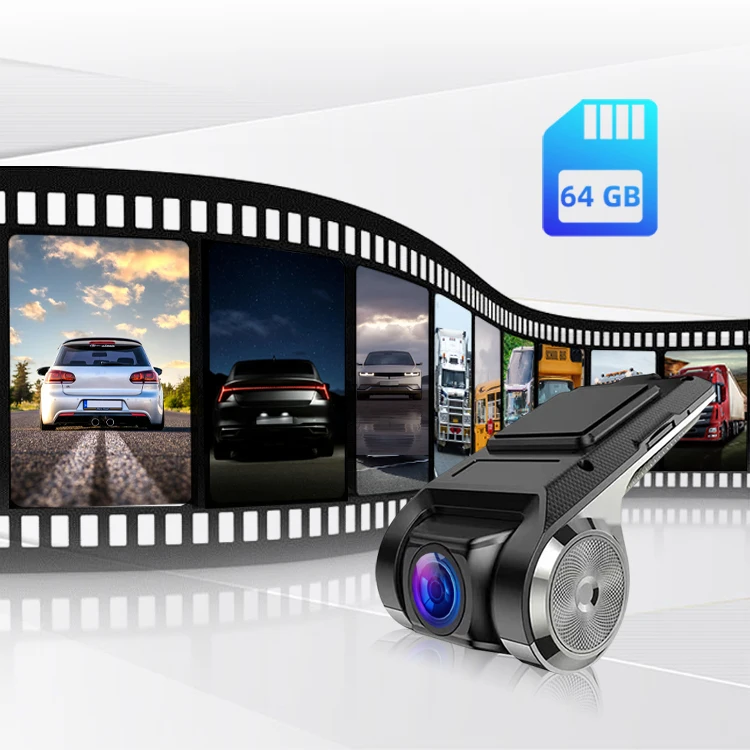 Wemaer 1080P Front Inside ADAS Smart Car Black Box Loop Recording DVR Dashcam Video Vehicle Camera 130 Degree Dash Cam