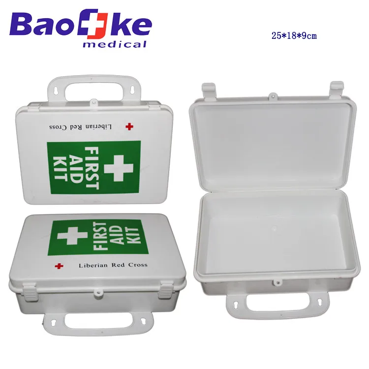 Portable First Aid Kit PP Box, Auto Emergency&Trauma Nursing Plastic Case, Car Medical Chest, Handy Vehicle IFAK