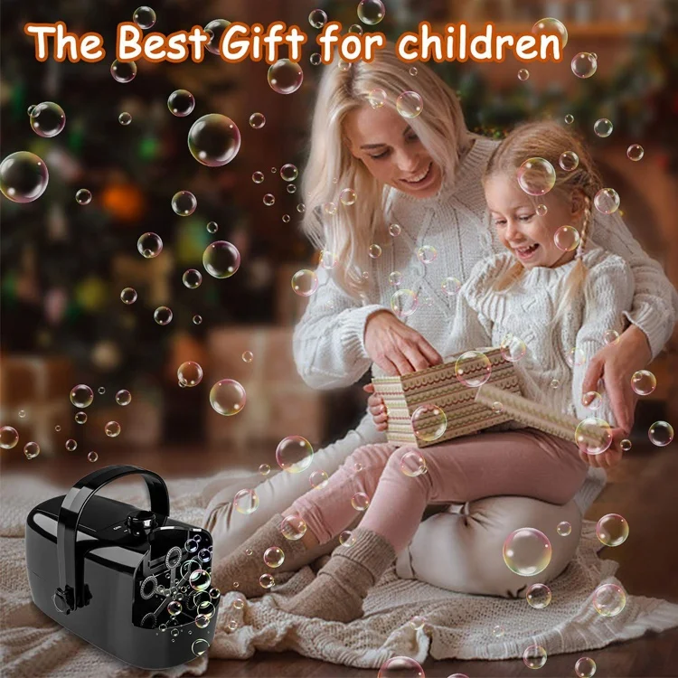 Bubble Machine, Durable Automatic Bubble Blower, 5000+ Bubbles Per Minute Bubbles for Kids Toddlers