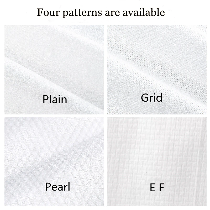 Factory Embossed  100% Cotton  80%polyester 20%viscose Spunlace Fabric baby wet wipes non woven fabric