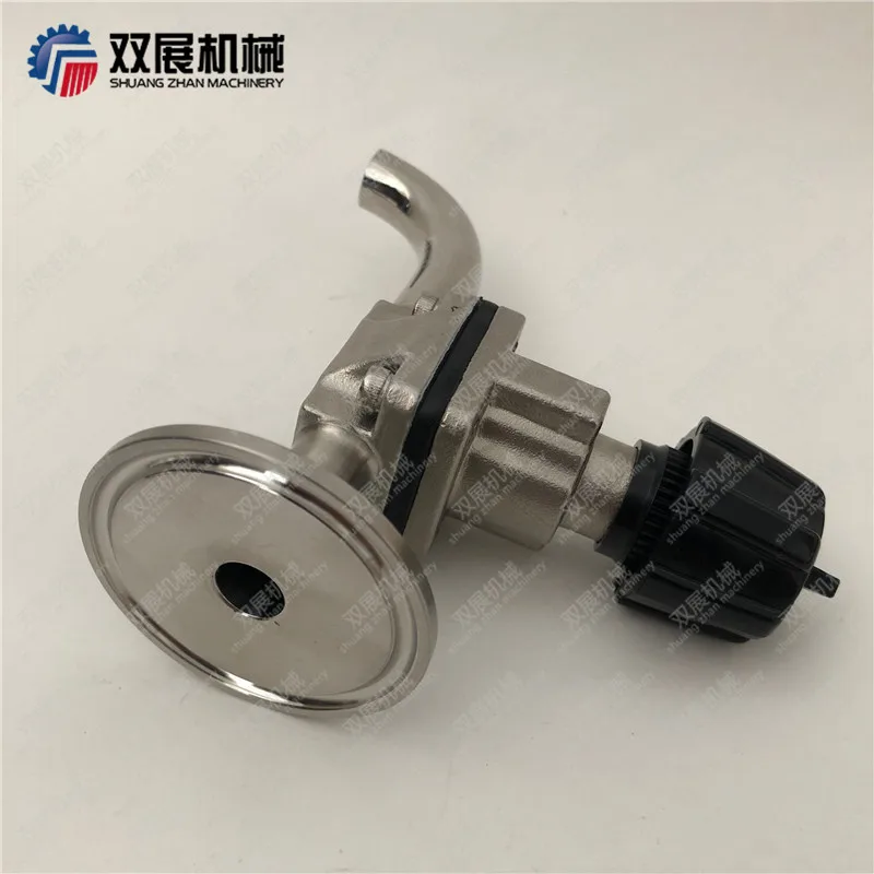 hygienic elbow type welding diaphragm valve manually ss316L stainless steel
