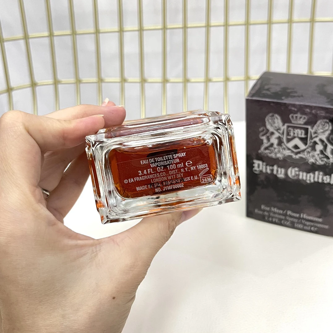 100ml Hot Sale Men Perfume Dirty English For Men Pour Home With Long Time Lasting Body Spray Fast Shipping