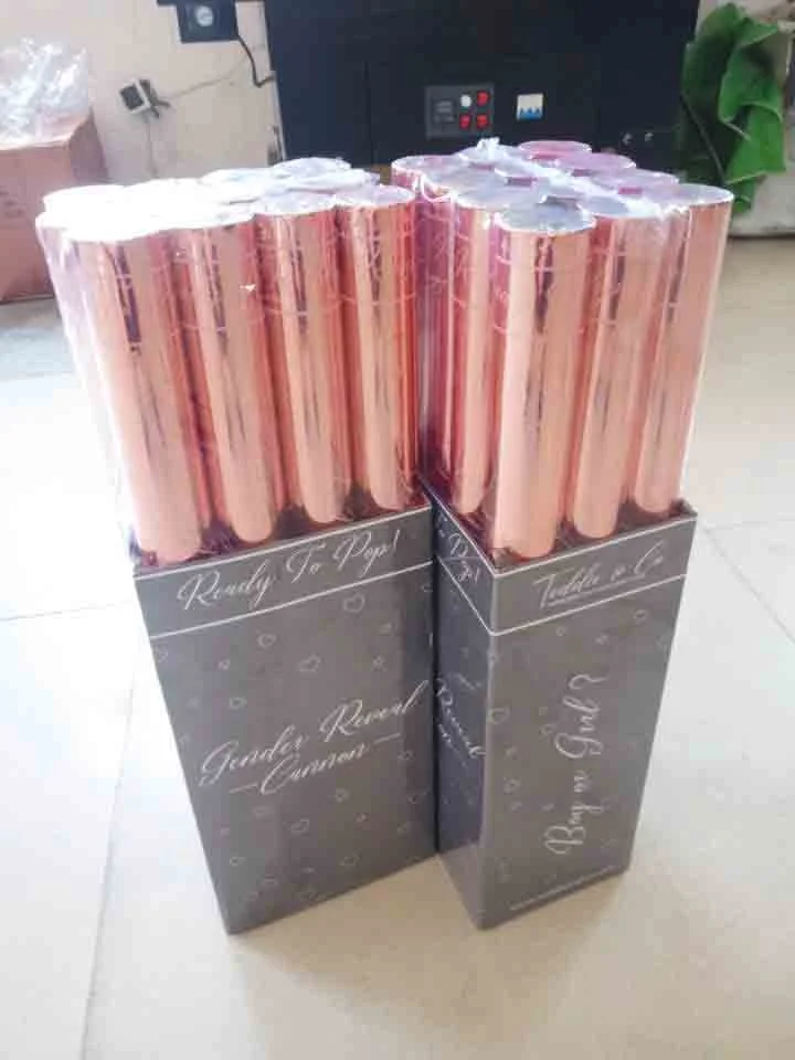 2021 New Designs OEM Personalised Biodegradable Wedding Favors Party Popper