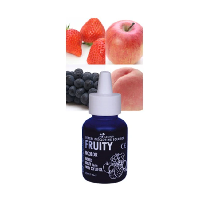 Dental plaque test Japan simple portable travel dental oral care plaque remover kit dental plaque test