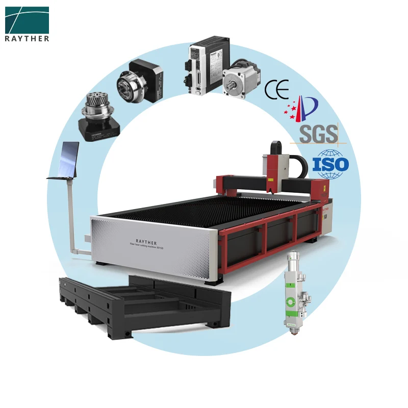 New Type 1530 Cnc Stainless Sheet Metal Fiber Laser Cutting Machine Price