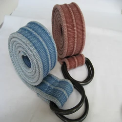 38MM pure cotton environmental protection men and women D-ring belt