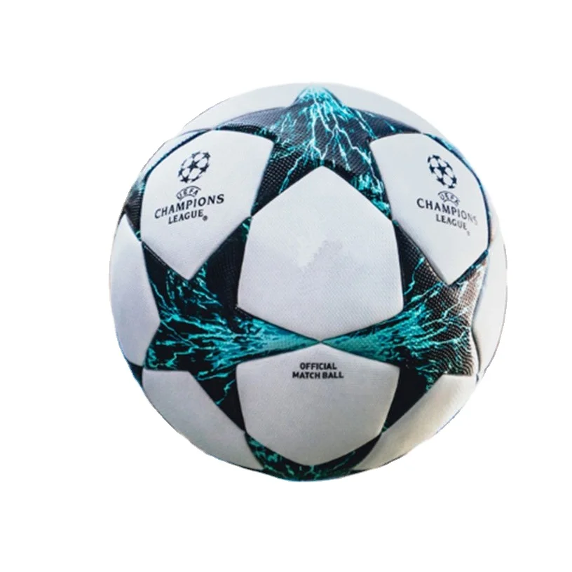 Futsal Rugby Football & Soccer Game Soccer Ball Training Football Ball Size 4 5 kit 21/22 Pump Goal Neele Pin Net Bag Set
