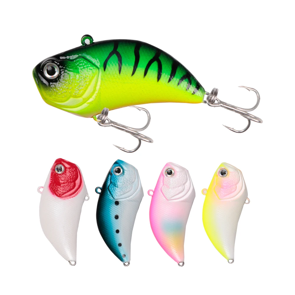 
Wholesales shrimp bait soft vibe lure13.5g 5.5cm vibe fishing lead head bait 