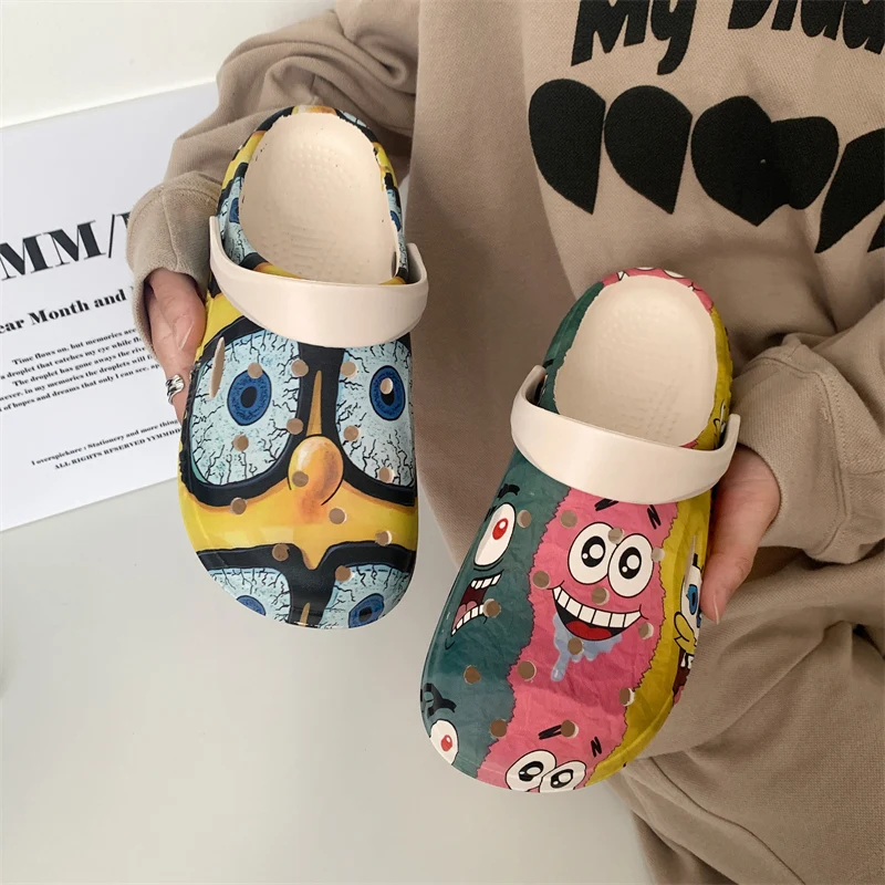 2024 New Design Summer PVC Anti-Slip Slippers Sandals Unisex Clogs Shoes Classic Garden PVC Clogs Shoes slippers for men