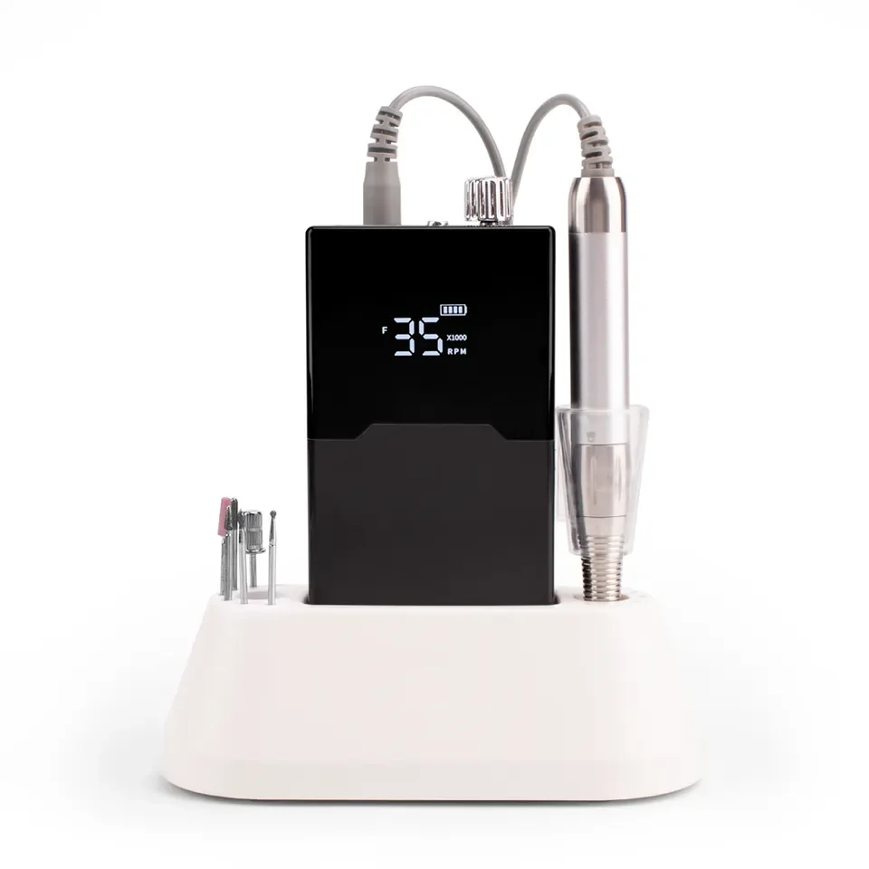 2023 New Tiktok Wholesale Professional Women Tungsten Steel Nail Drill Manicure Carbide Rainbow Drill Bits for Nail Drill