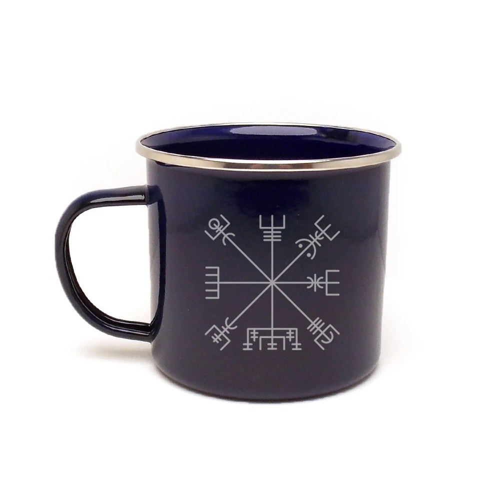 18oz reusable cheap mini ceramic enamel metal beer photo mug