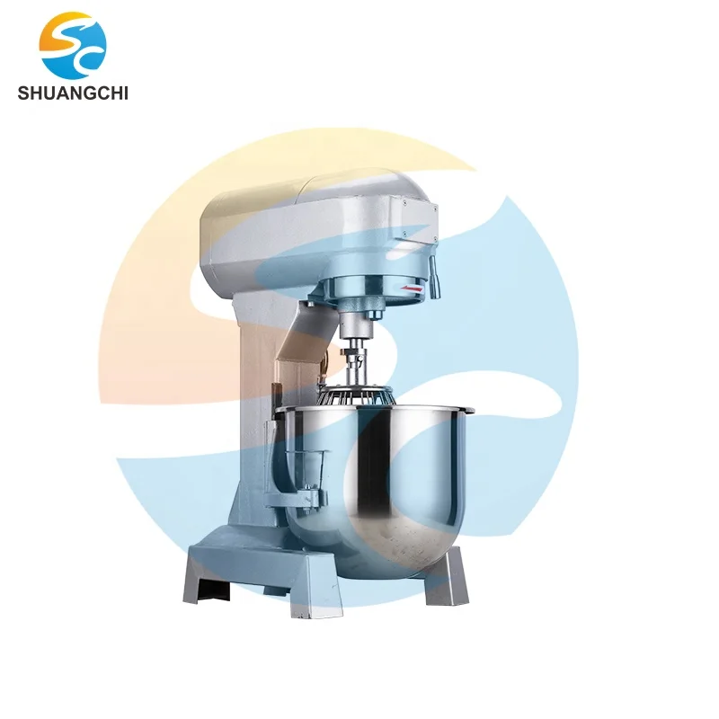 Shuangchi Electric Spiral Dough Kneading Mixer Machine Spiral Mixer Bread Dough Mixer 20L