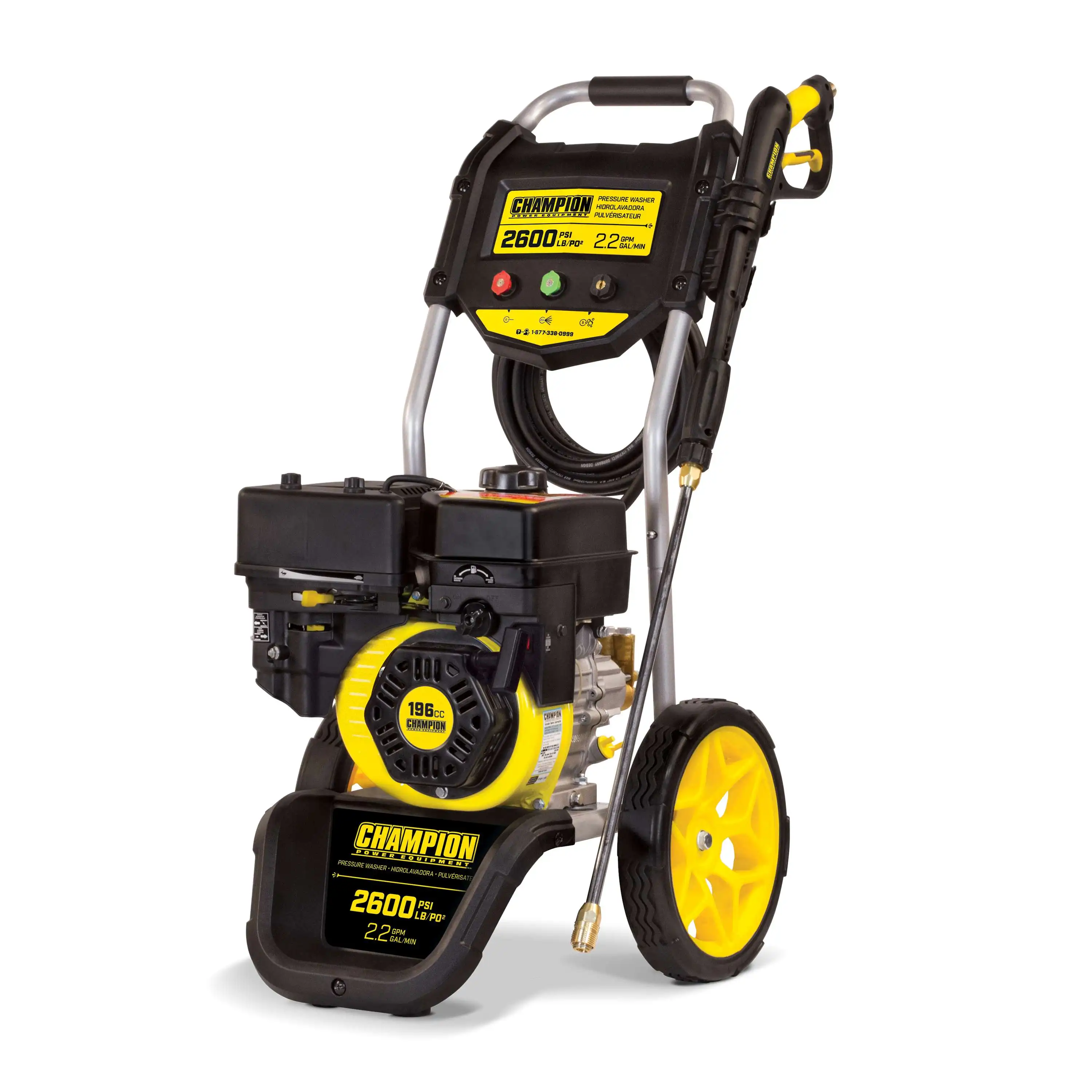Champion Power Equipment high Pressure cleaner 2600-PSI gasoline cheap industrial power car Pressure Washer
