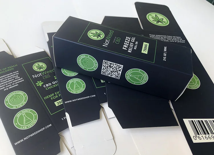 Custom 10ml/30ml dropper bottle paper packing box for hemp e-juice beard cbd oil perfume supplements products packaging boxes