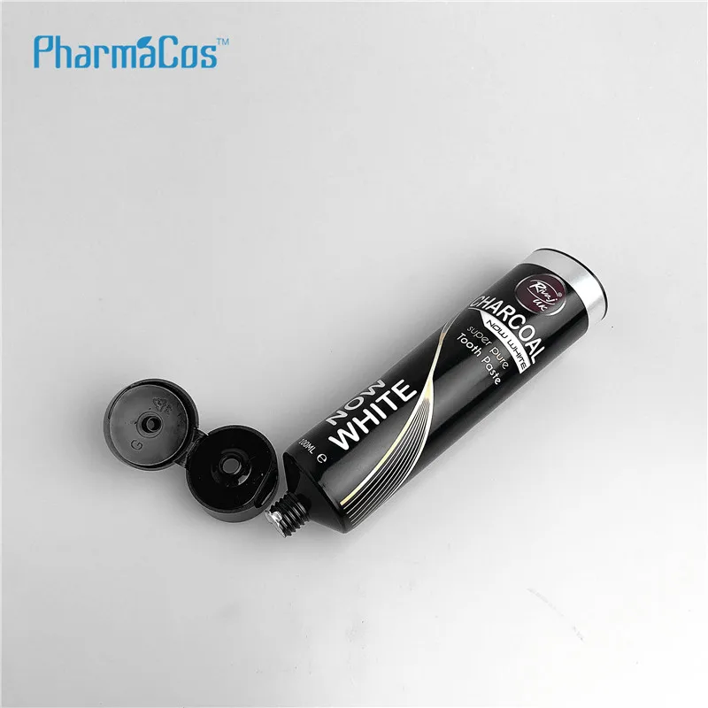 Black  cosmetic plastic tube cream  aluminum cosmetic tubes