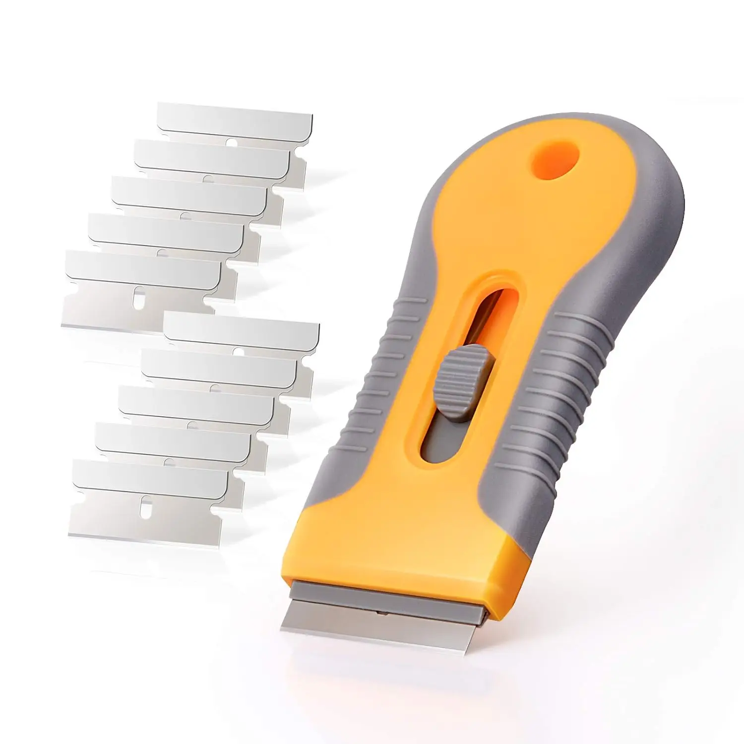 Car Sticker Remover Razor Blade Spatula Scraper Window Tint Tools Utility Knife for Window Glass Film Glue Removing
