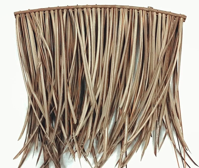 Simple and easyinstallation artificial thatch roof tiles