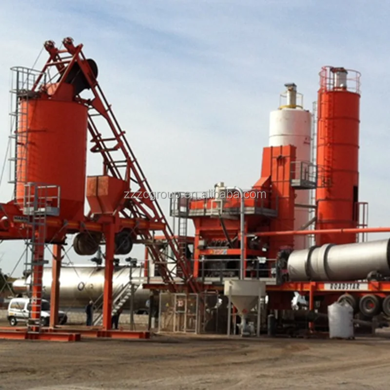 YLB700 60TPH Hot Mix Plant Mobile Asphalt Plant Asphalt Premix Mixing Plant For Sale