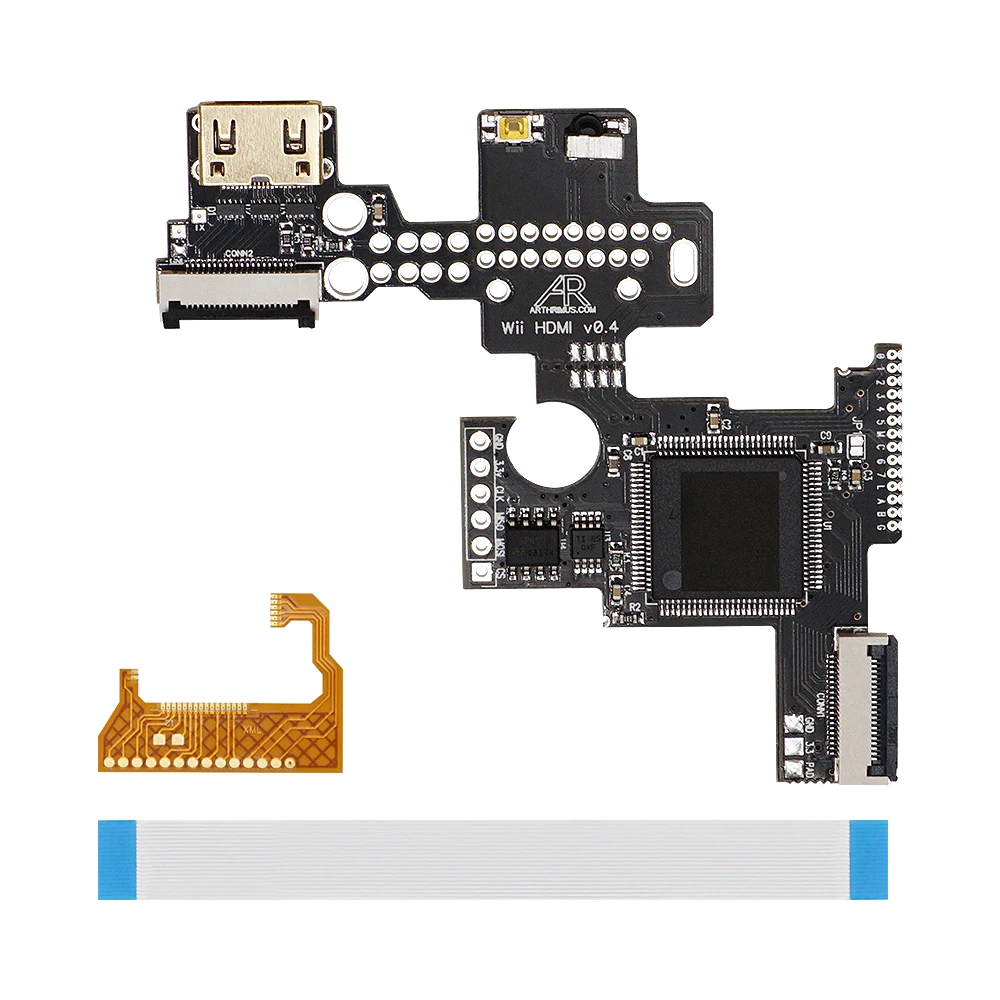 Wii HDMI Kit v0.4 Line Doubler Adapter for Nintend Wii