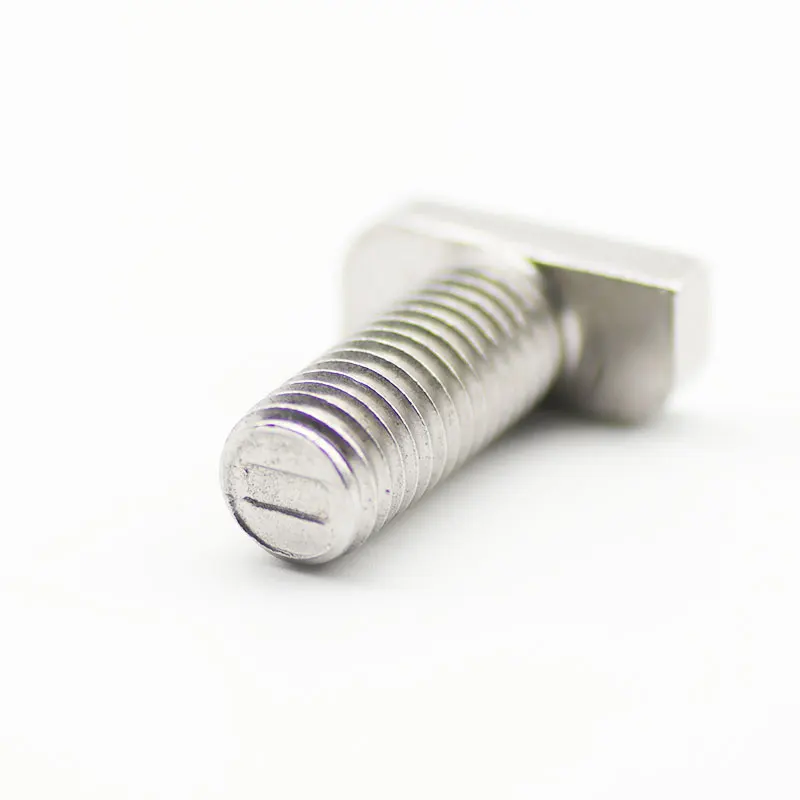 factory price  T-Bolt T Head Bolt M5 Stainless Steel M 8x32 Fastenal Inox M8 M10 M10x30 For Aluminum Profile Frame